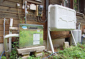 石油給湯器交換工事　京都府相楽郡　OQB-407YS - Before