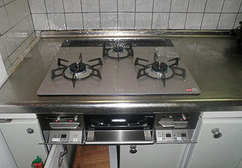 ビルトインガスコンロ交換工事　埼玉県狭山市　RS31W11G14R-S(L/R) - After