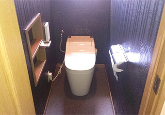 洋式便器交換工事　東京都日野市　XCH1101WS