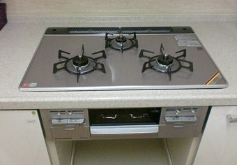 ビルトインコンロ交換工事　兵庫県芦屋市　RS71W13A17R-V(L/R)　 - After