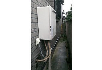 ガス給湯器交換工事　大阪府岸和田市　RUF-A2400SAW(A) - After