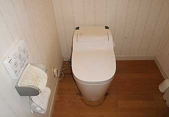洋式便器交換工事　東京都日野市　XCH1101WS