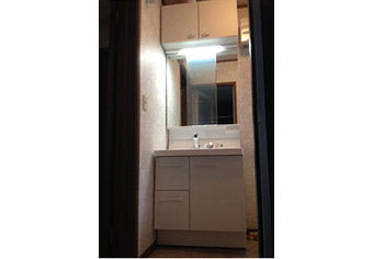 洗面化粧台交換工事　東京都大田区　AR1H-755SY+MAR1-753TXJU - After