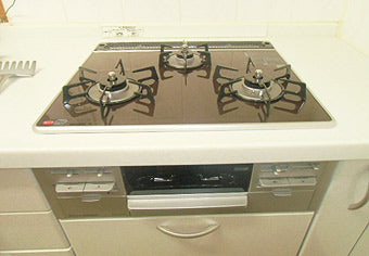 ビルトインガスコンロ交換工事　東京都多摩市　RS31W13K10R-V(L/R) - After