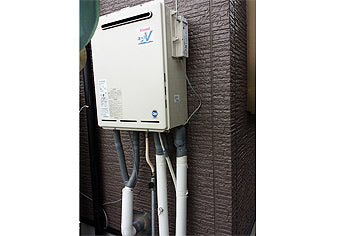 ガス給湯器交換工事　滋賀県野洲市　RUF-A2003SAW(A) - Before