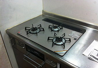 ビルトインガスコンロ交換工事　東京都大田区　RS31W11G14R-S(L/R) - After