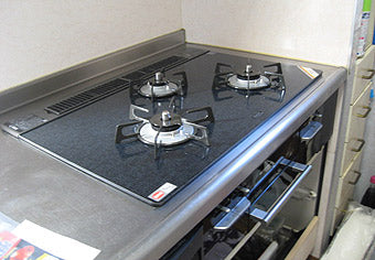 ビルトインコンロ交換工事　東京都墨田区　RS71W11G13R-B(L/R) - After