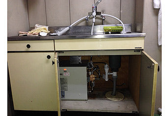 小型電気温水器取付工事　滋賀県栗東市　EHPN-H25N2+EFH-4MK-1H2 - After
