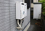 ガス給湯器交換工事　京都府亀岡市　GQ-2437WS-set - Before