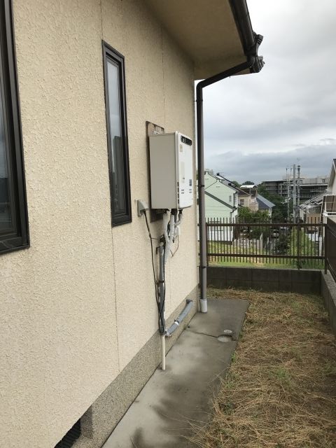 ガス給湯器 蛇口交換工事　大阪府羽曳野市　GT-2460SAWX-BL-set-13A - Before
