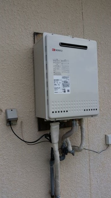 ガス給湯器 蛇口交換工事　大阪府羽曳野市　GT-2460SAWX-BL-set-13A - After