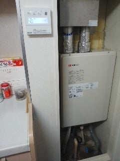 給湯器・排気トップ交換　東京都世田谷区　GT-2451SAWX-FFBL-set - After