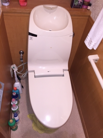洋式便器交換工事　京都府城陽市　XCH3003WSTK - Before