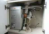 小型電気温水器交換工事　佐賀県唐津市　EHPK-H13V1-65 - Before