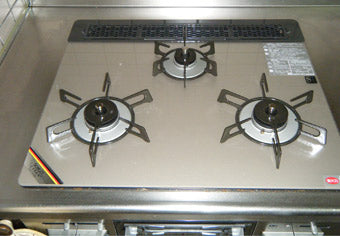 ビルトインコンロ交換工事　福岡県北九州市　RS31W11G15R-S(L/R) - After