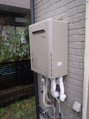 給湯器・コンロ交換工事　東京都町田市　RUF-E2401SAW-A-set - After