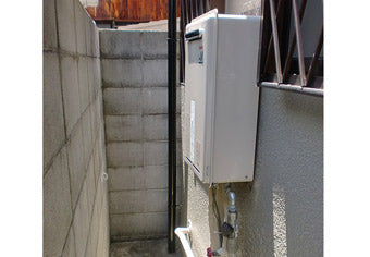 ガス給湯器交換工事　大阪府大阪市　RUJ-V1611W(A) - After