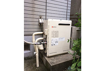 ガス給湯器交換工事　大阪府岸和田市　GT-2450SARXBL-set - After