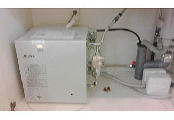 小型電気温水器交換工事　京都府京都市　EHPN-H25N2 - After