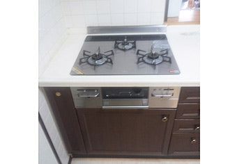 ビルトインガスコンロ交換工事　福岡県福岡市　RS31W11G14R-S(L/R) - After