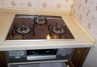 ビルトインガスコンロ交換工事　愛知県岡崎市　RS31W13K10R-V(L/R) - After