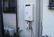 ガス給湯器交換工事　東京都立川市　GQ-1639WS-set - Before