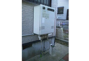 ガス給湯器交換工事　静岡県熱海市　GT-2050SAWXBL-set - Before