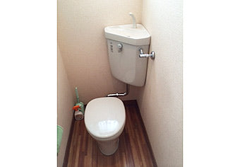 洋式便器交換工事　東京都稲城市　C-P13S+DT-870XY38