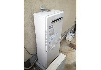 ガス給湯器交換工事　大阪府泉南郡　GT-C2452SAWX BL-set - After