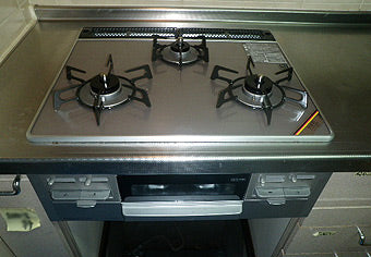 ビルトインガスコンロ交換工事　埼玉県さいたま市　RS31W13A17R-VW - After