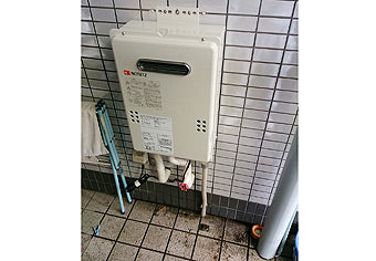 ガス給湯器交換工事　千葉県千葉市　GQ-1639WS-set - After