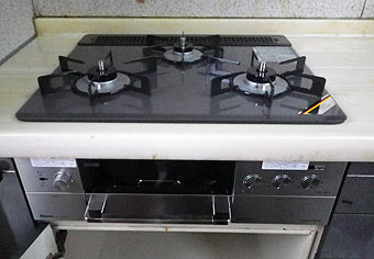 ビルトインガスコンロ交換工事　愛知県岡崎市　RHS31W15G8R-STW - After