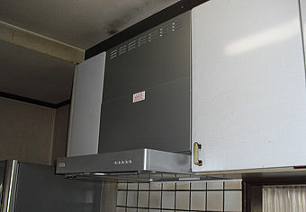 レンジフード交換工事　群馬県桐生市　USR-3A-AP602R/L