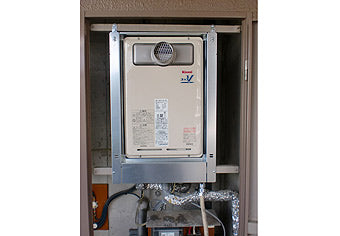 ガス給湯器交換工事　大阪府大阪市　RUJ-V2011T(A)-80 - After