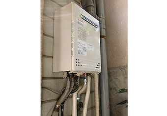 ガス給湯器交換工事　大阪府大阪市　GT-C2452SAWX BL-set - After