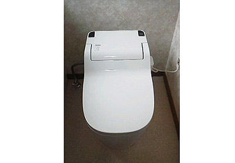 洋式便器交換工事　広島県東広島市　XCH1101WS-sale - After