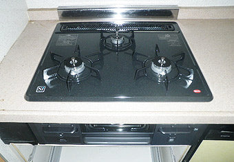 ビルトインガスコンロ交換工事　東京都杉並区　N3GN2RSQ1(L/R) - After