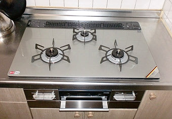 ビルトインガスコンロ交換工事　大阪府大阪市　RS71W11G15R-S(L/R) - After