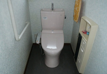 洋式便器交換工事　東京都青梅市　CS220B+SH221BAS