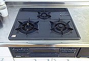 ビルトインガスコンロ交換工事　東京都板橋区　N3GN2RSQ1(L/R) - Before