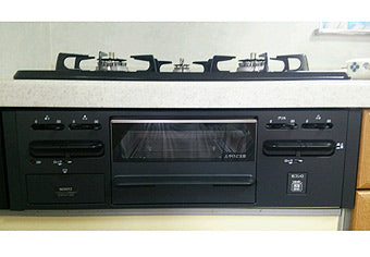 ビルトインガスコンロ交換工事　東京都足立区　N3GN2RSQ1(L/R) - After
