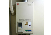 ガス給湯器交換工事　岡山県岡山市　GQ-1637WS-FFA　BL他 - Before