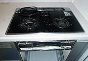 ビルトインガスコンロ交換工事　埼玉県川口市　RS71W11G14R-S(L/R) - Before
