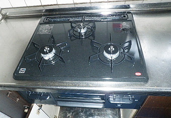 ビルトインガスコンロ交換工事　埼玉県和光市　N3GN2RSQ1(L/R) - After