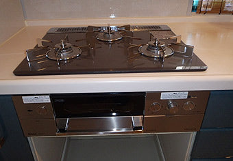 ビルトインガスコンロ交換工事　神奈川県川崎市　RHS31W15G7R3-STW-13A - After