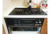 ビルトインガスコンロ交換工事　千葉県千葉市　RHS71W17G25R-STW - Before