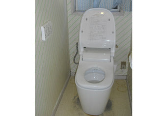 洋式便器交換工事　埼玉県比企郡　XCH1101RWS-sale - After