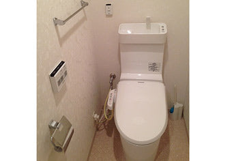 洋式便器交換工事　東京都文京区　XCH3003WST