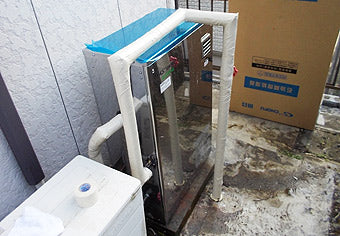 石油給湯器交換工事　愛知県額田郡　EHIF-4564SG - After