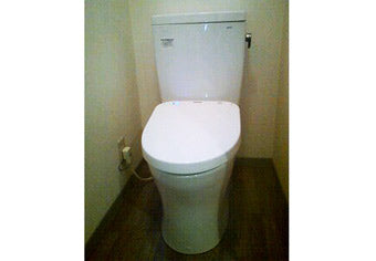 洋式便器交換工事　静岡県焼津市　CS220BM+SH220BAS